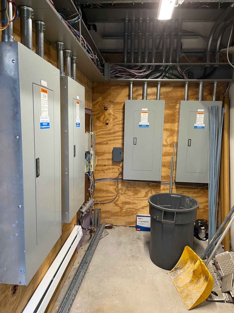 4 breaker boxes installed by Paliulis Electric LLC